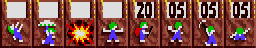 Skills: Oh no! More Lemmings, Amiga, Havoc, 11 - Welcome to the party, pal!
